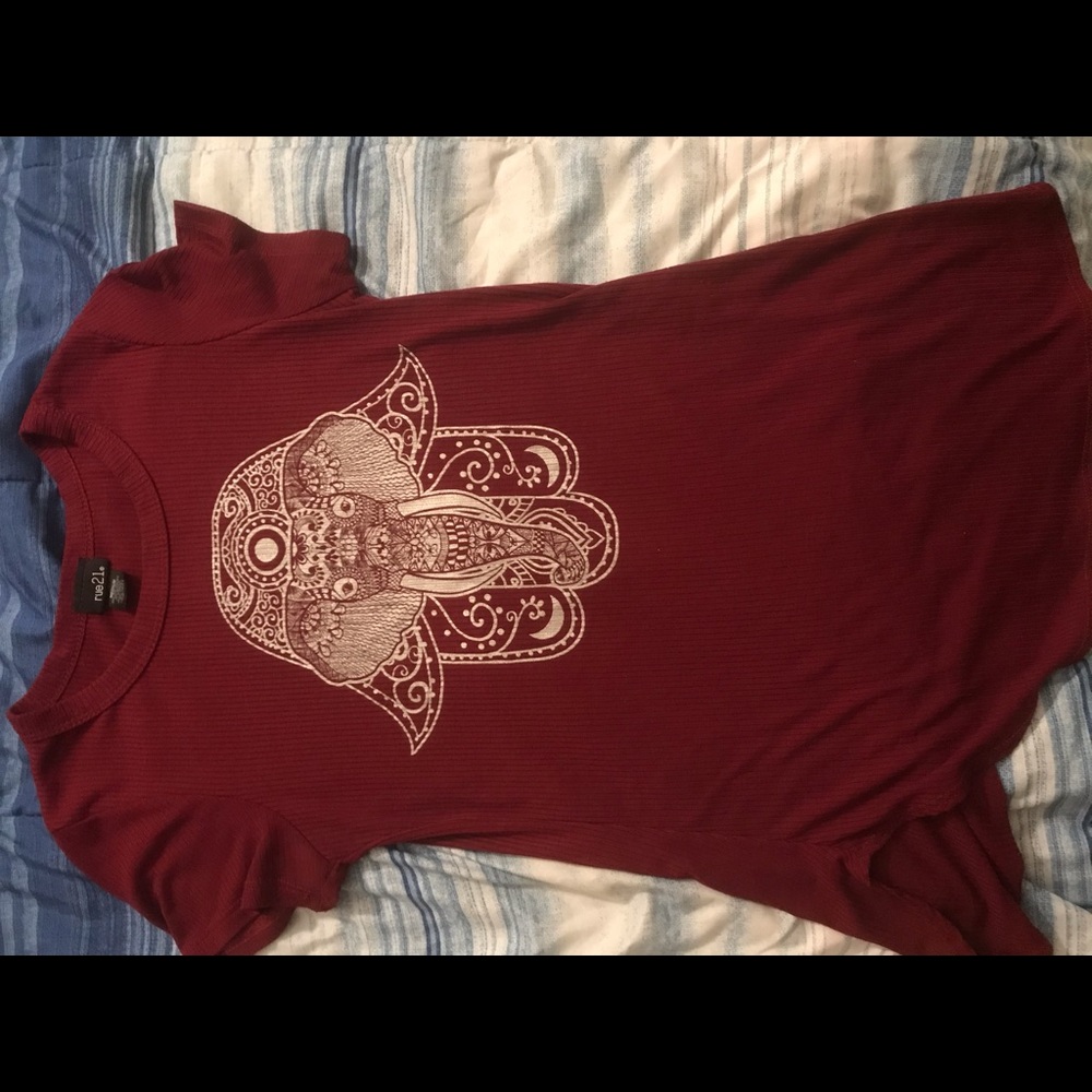 Red shirt